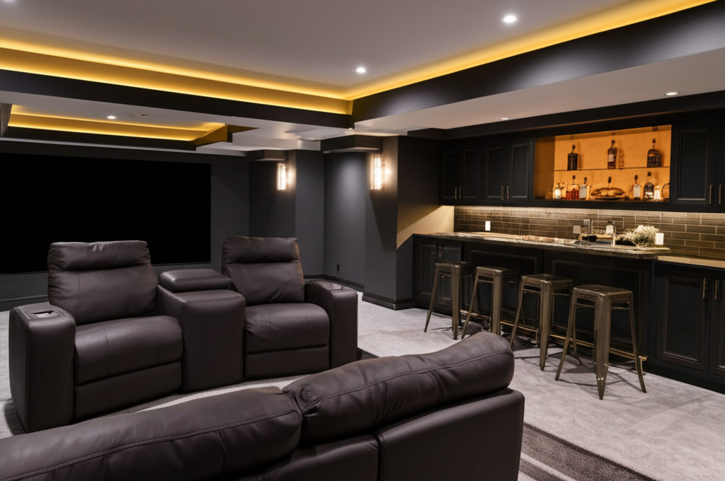 Basement remodel